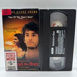 Behind the Sun VHS Miramax‎ Walter Salles Brazilian Drama Hollywood Video